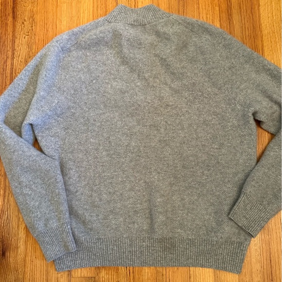 Brooks Brothers o 346 pure cashmere sweater quarter-zip Size XXL (n - Picture 5 of 10